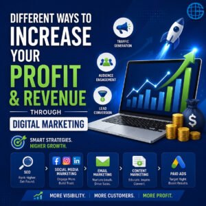 Different Ways to Increase Your Profit and Revenue through Digital Marketing